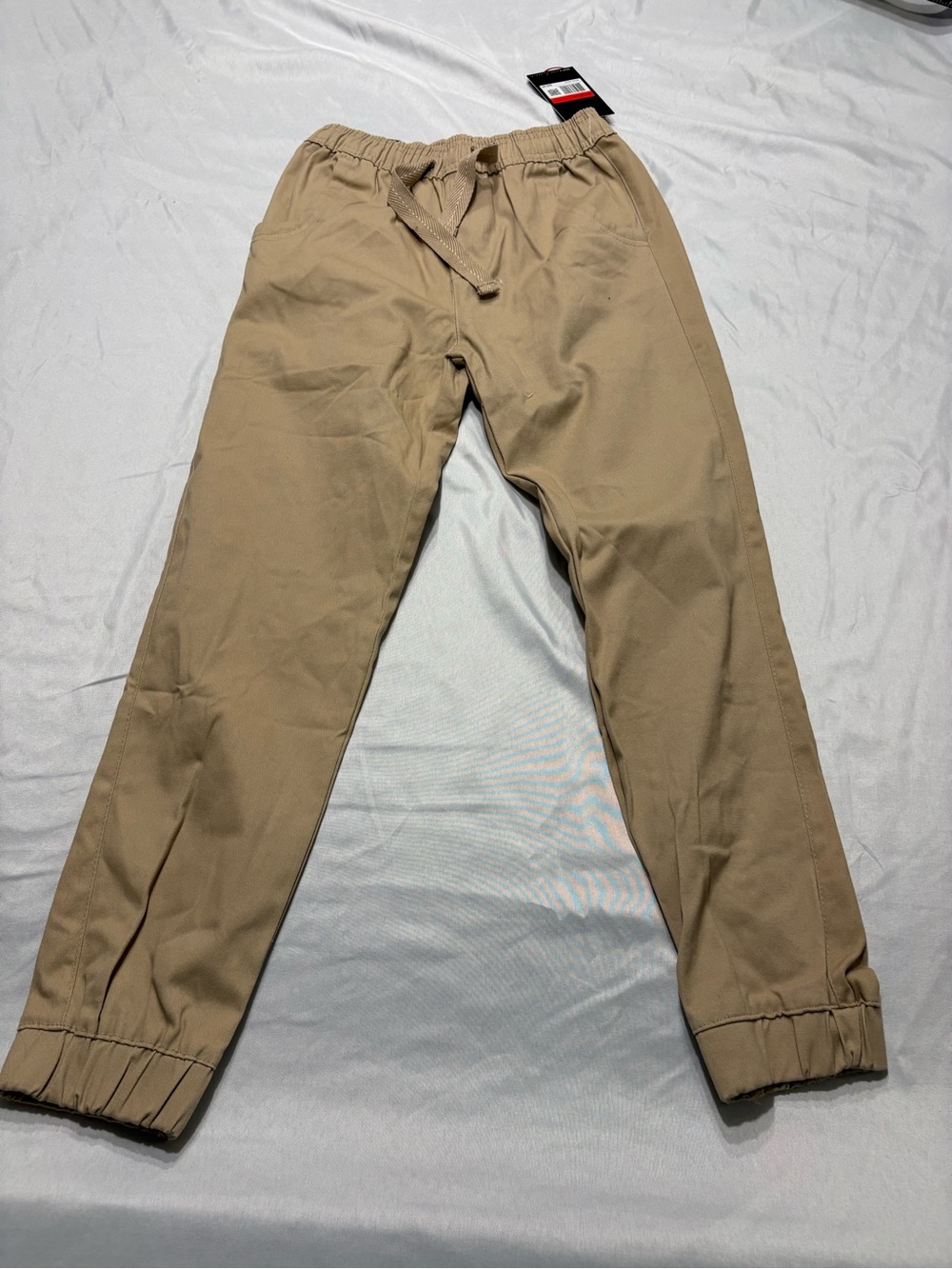 Galaxy By Harvic Men’s Tan Drawstring Jogger Pants